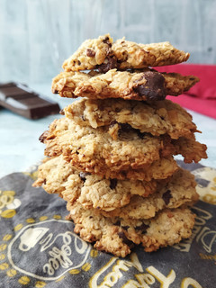 米粉小麦粉不要オートミールチョコクッキー-レシピのメイン写真