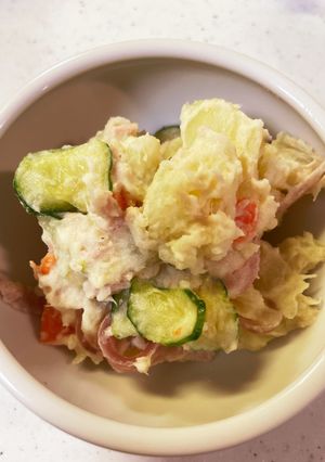 酢タマネギのポテトサラダ-レシピのメイン写真