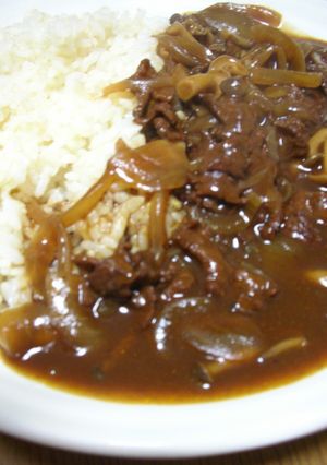 フライパンでψ簡単ハヤシライス-レシピのメイン写真