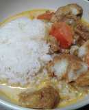 スリランカ風フィッシュカレー