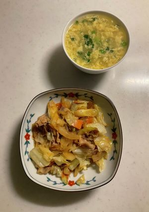 味噌炒め、おつゆ-レシピのメイン写真