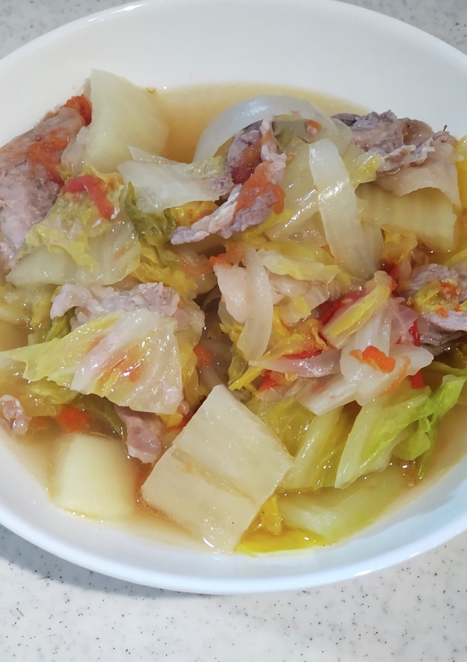 野菜の旨み100%☆白菜と豚肉の重ね煮-レシピのメイン写真
