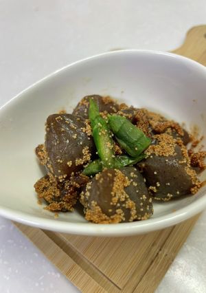こんにゃくのタラコ和え♪-レシピのメイン写真