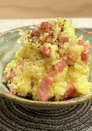 ニンニクベーコンのポテサラ-レシピのメイン写真
