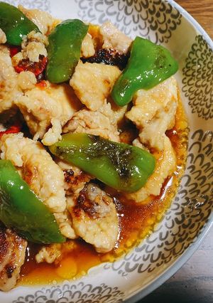 簡単！！鶏モモ肉とピーマンの南蛮漬け-レシピのメイン写真