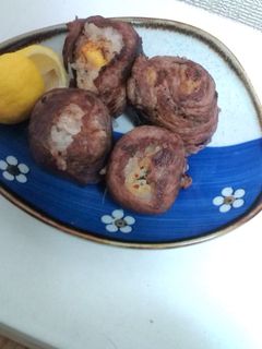 あまった巻き寿司でリメイク♪-レシピのメイン写真