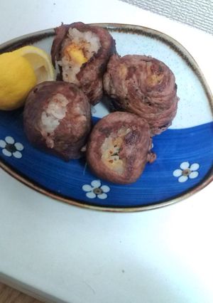 あまった巻き寿司でリメイク♪-レシピのメイン写真