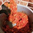 ゴロゴロ食感の常備用万能トマトソース