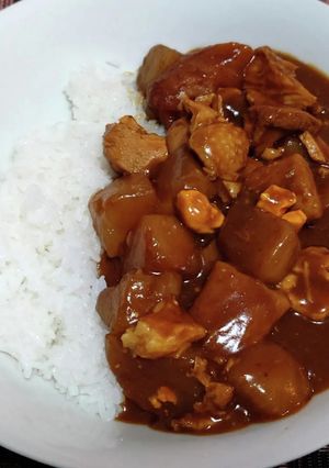 超簡単！余ったおでんでカレーライス！-レシピのメイン写真
