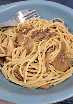 焦がしバター醤油のきのこパスタ-レシピのメイン写真