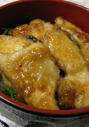 鶏ゴマ照り焼き丼-レシピのメイン写真