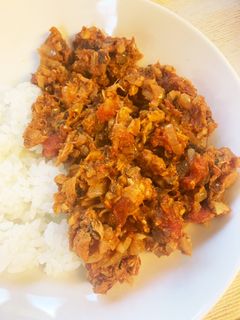 【減塩】サバ缶カレー-レシピのメイン写真
