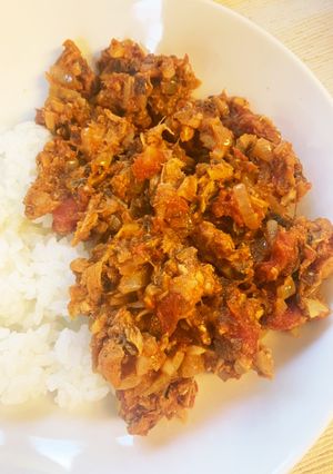 【減塩】サバ缶カレー-レシピのメイン写真