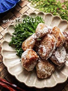 レンジで時短♪♪里芋の甘辛竜田揚げ-レシピのメイン写真