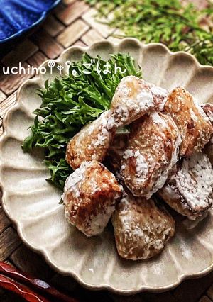 レンジで時短♪♪里芋の甘辛竜田揚げ-レシピのメイン写真