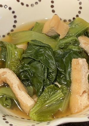 小松菜と油揚げの煮浸し☆ホットクック-レシピのメイン写真