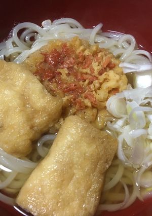 手作り煮あげできつねうどん-レシピのメイン写真