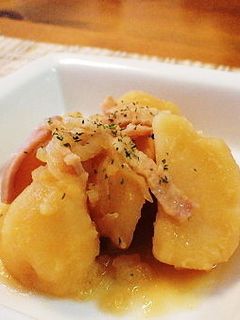 *じゃがいもとベーコンの煮物*-レシピのメイン写真