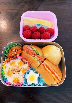 パン弁当☆保温庫用☆2歳11ヶ月-レシピのメイン写真