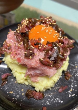 居酒屋のポテトサラダ、番外編-レシピのメイン写真