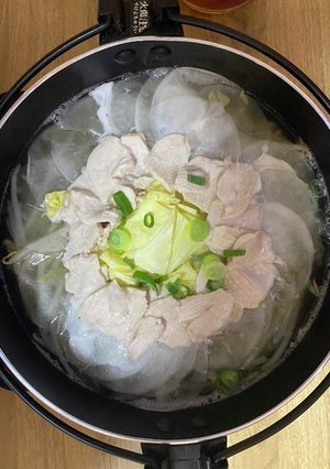 鶏ムネ大根もやし鍋-レシピのメイン写真