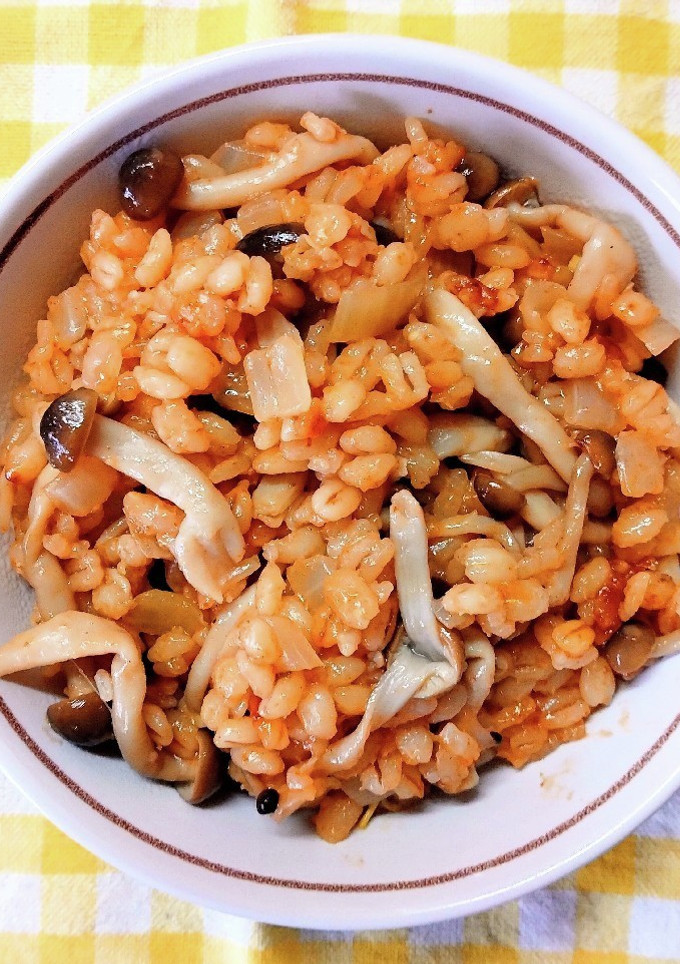 しめじ 玉ねぎの 洋風 炊き込みご飯✾-レシピのメイン写真
