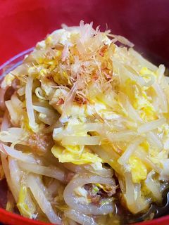 もやしがメインの玉子とじ煮-レシピのメイン写真