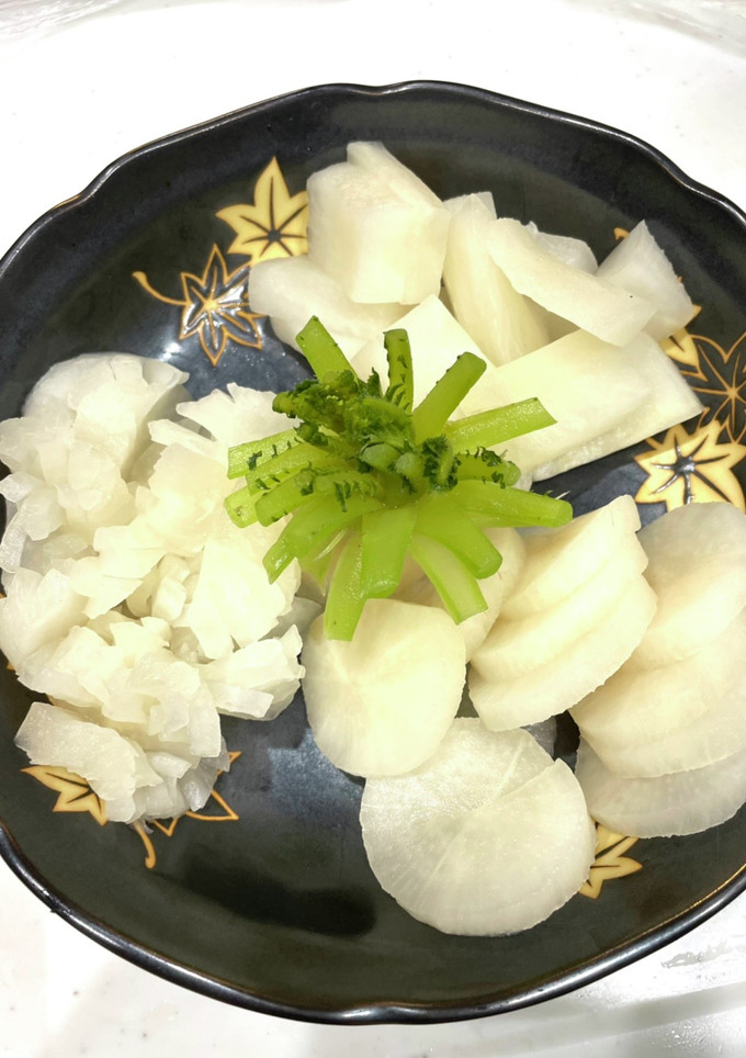 漬物〜たくあんの切り方-レシピのメイン写真