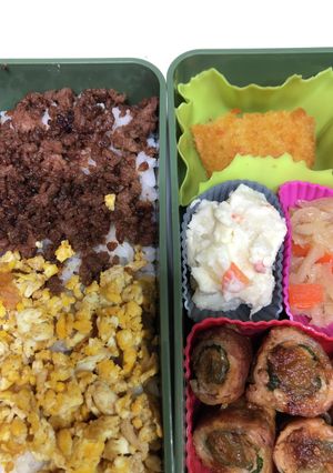 ヤツと私の弁当たまに娘　2/2-レシピのメイン写真