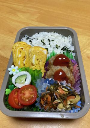 中学生女子弁当　2.2-レシピのメイン写真