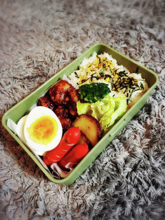 息子弁当2/2-レシピのメイン写真