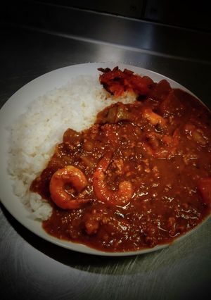 海老＆挽肉＆大根カレー❨@≧↺≦@)❩ノ-レシピのメイン写真