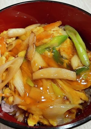 冷蔵庫にある物で！卵の黒酢あんかけ-レシピのメイン写真