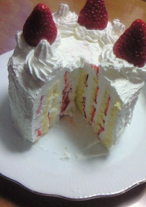 ショートケーキ～ガトー・フレーズ～-レシピのメイン写真