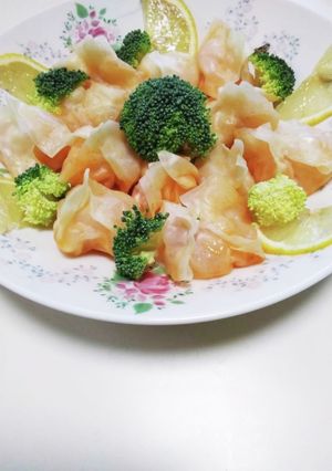 ワンタンの皮でエビマヨ～♪-レシピのメイン写真