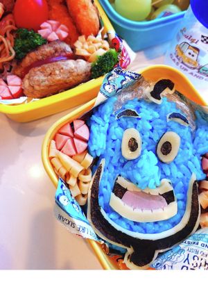 アラジンのジーニーのキャラ弁！-レシピのメイン写真