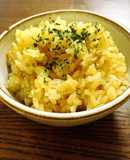 ブイヨンとカレー粉deサフランライス
