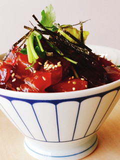 一晩寝かせたねっとり漬け丼☆恵方巻の残り-レシピのメイン写真