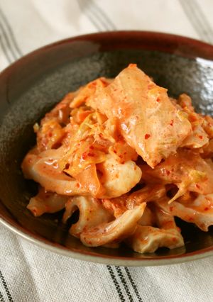 ３分副菜★キムチとちくわのマヨ和え-レシピのメイン写真