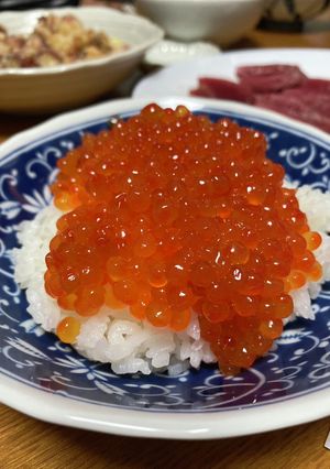 いくら丼-レシピのメイン写真