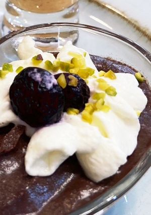 赤ワインに合うチョコプリン-レシピのメイン写真