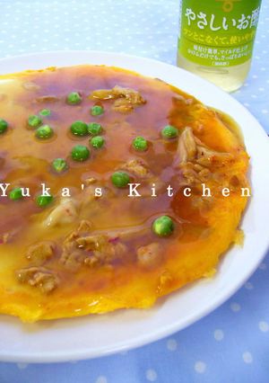 豚玉キムチの甘酢あんかけ-レシピのメイン写真
