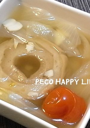 ☆車麩でヘルシーオニオンスープ☆-レシピのメイン写真