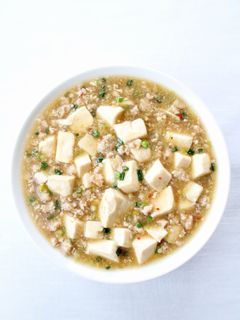 優しい麻婆【和風麻婆豆腐(だし醤油味)】-レシピのメイン写真