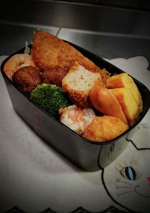残りメンチのおじさん弁当@≧↺≦@)❩ノ-レシピのメイン写真