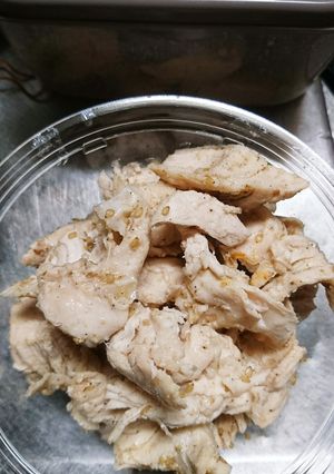 しっとり〜鶏ささみのドレッシングあえ-レシピのメイン写真