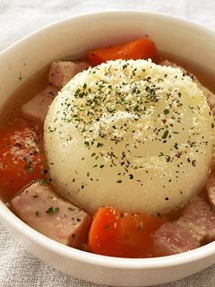 丸ごと新玉ねぎのスープ*圧力鍋-レシピのメイン写真