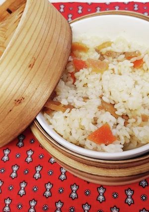 蒸籠☆五目鶏めし-レシピのメイン写真