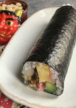 基本の恵方巻き　昔ながらの7種の具材-レシピのメイン写真