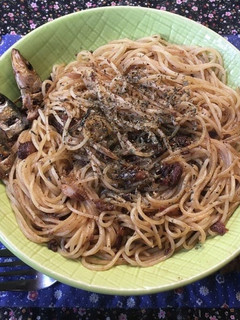 スパゲティ・イワシの丸干し-レシピのメイン写真